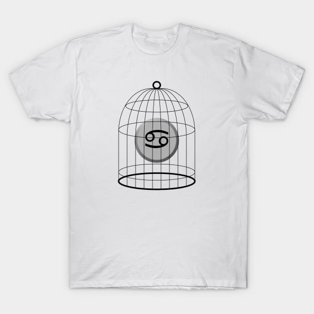 Cancer Stellazzio In a Cage T-Shirt by inotyler